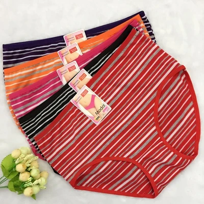 Дешевые 10 шт/партия ropa interior femenina хлопок нижнее белье женские трусики плюс размер женское белье размера XXXL женские трусы - Цвет: 10pcs 8865