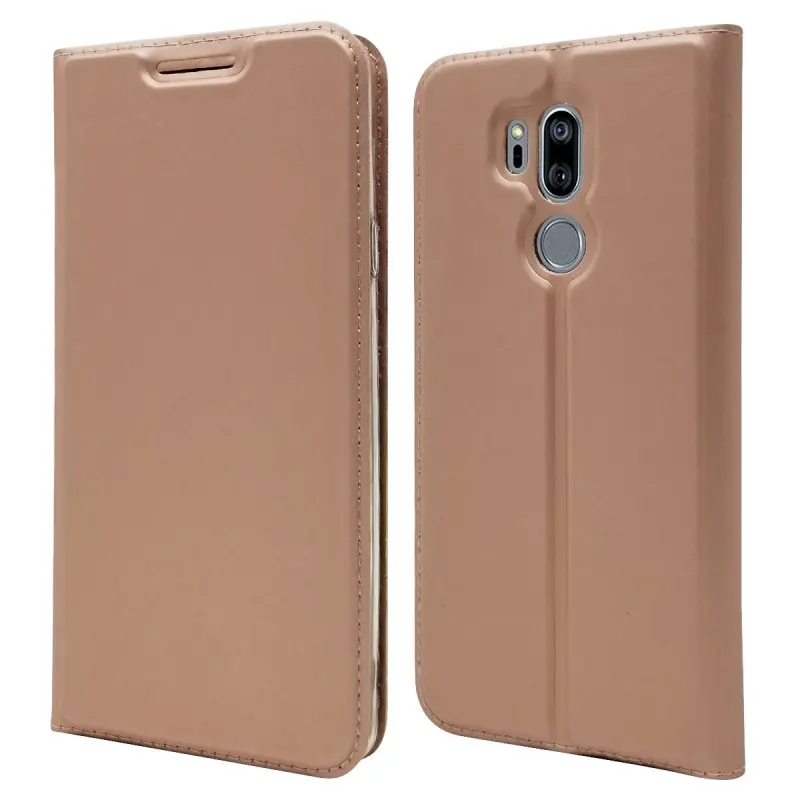 Чехол-бумажник для LG G7 ThinQ G710EM Магнитный чехол кожаный элегантный флип-чехол + |