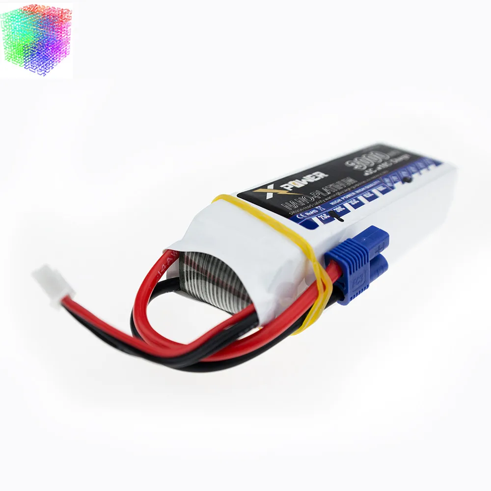 2 шт. 11 1 v 3s батарея 3000mAh 30C max 35C EC3 Xpower Lipo литиевые батареи для радиоуправляемых