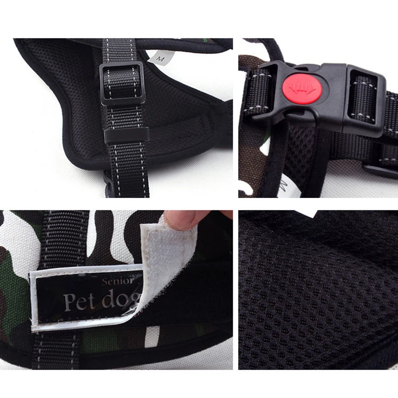 Светоотражающие бренд собака жгут жилет мягкий нейлон охраняемых ПЭТ ремень