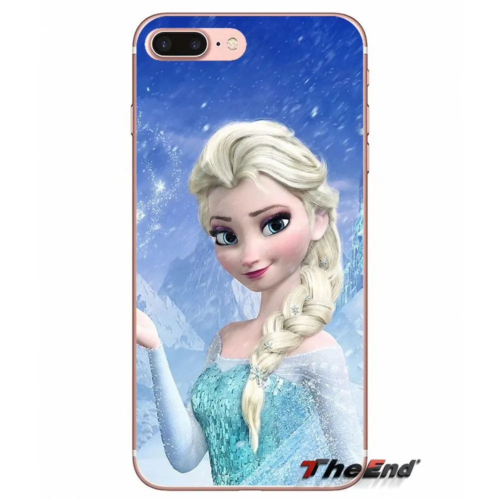 Punk Elsa Tattoo Princess Customized Cases For Sony Xperia Z Z1 Z2 Z3 Z5 compact M2 M4 M5 E3 T3 XA Aqua LG G4 G5 G3 G2 Mini Capa | Мобильные