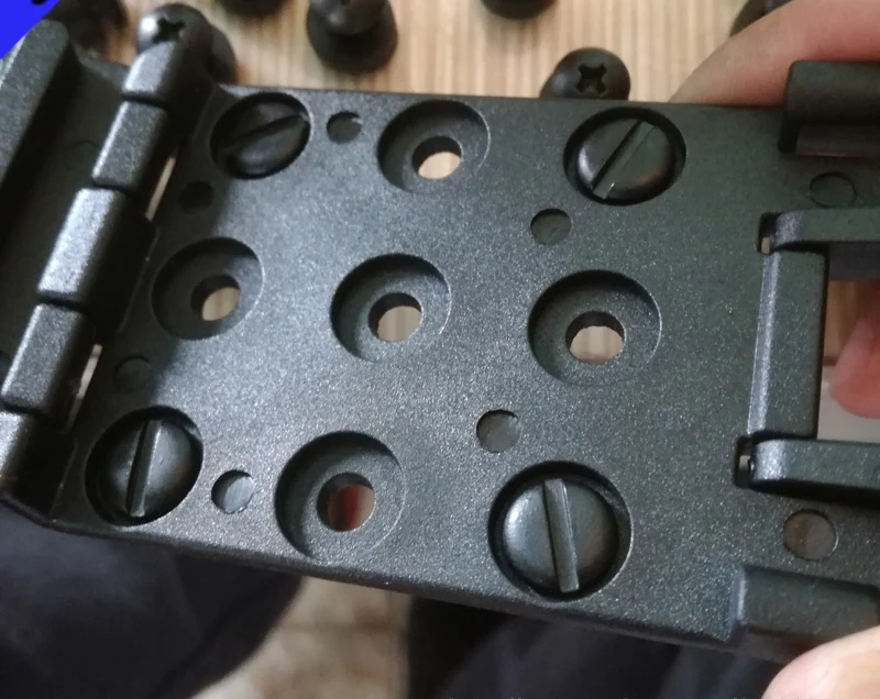 200 шт. 7 5 мм x Kydex кобура из нержавеющей стали SUS304 черные винтовые ножны для ножа