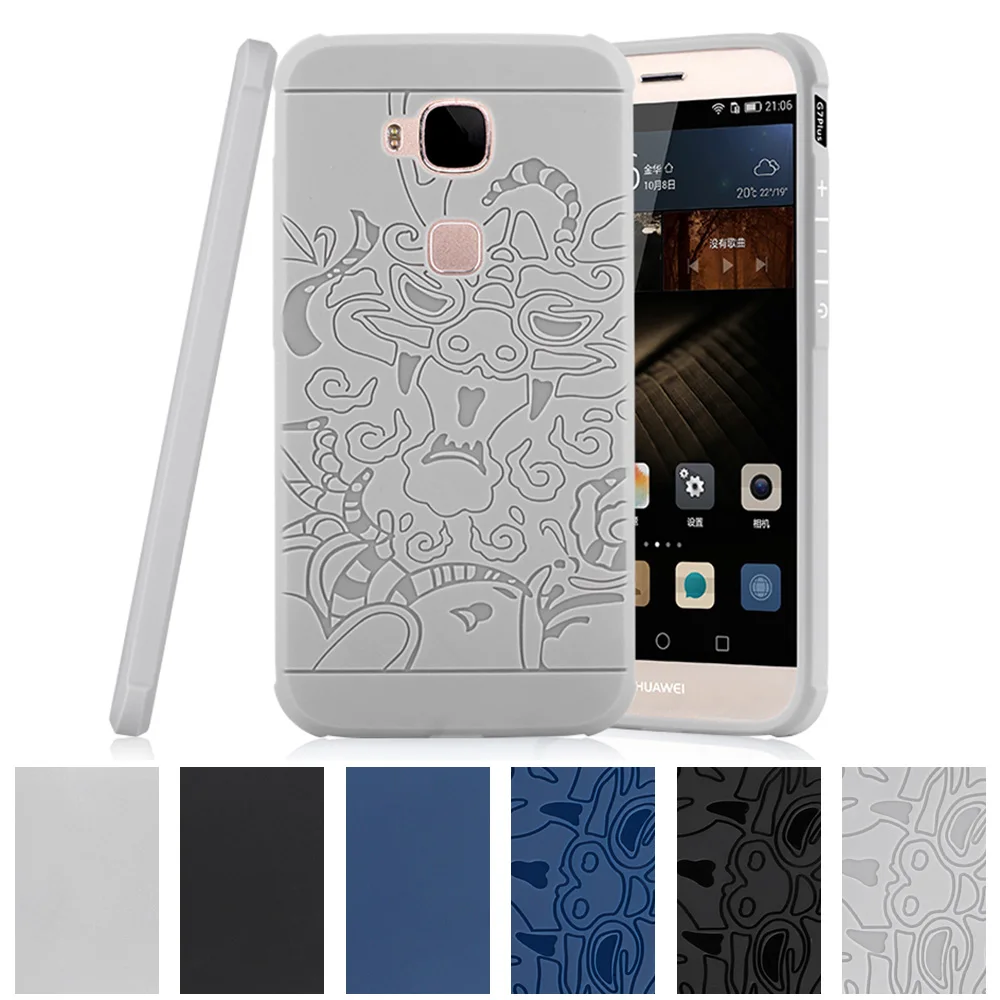 ТПУ Soft для Huawei gx8 случае GX 8 G8 G Рио L01 L02 L03 AL00 TL00 помощи телефона задняя крышка rio Rio