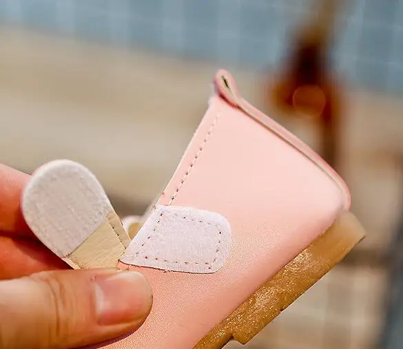 Туфли для девочек с милыми животными повседневные весна-осень туфли на плоской