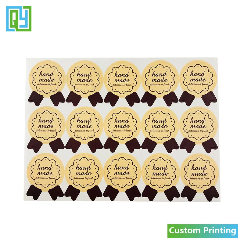 Оптовая продажа упаковочных коробок осторожность хрупкая этикетка RoHs QC ручная