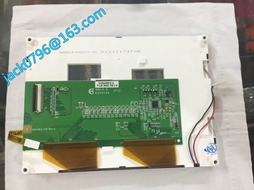 5 7 дюймов GG644803 A E led ЖК дисплей Экран Дисплей с сенсорный экран Бесплатная