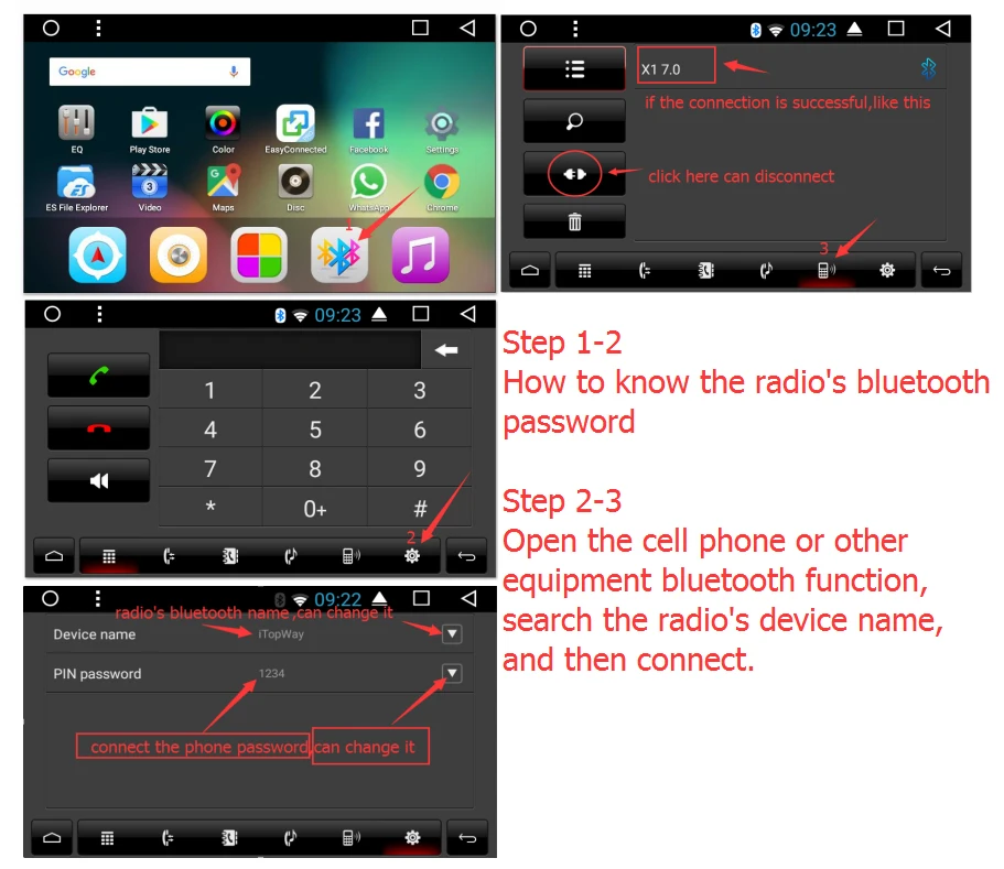 2 дин Android 6.0 автомобилей радио gps автомобильный радиоприемник для Nissan Quad Core