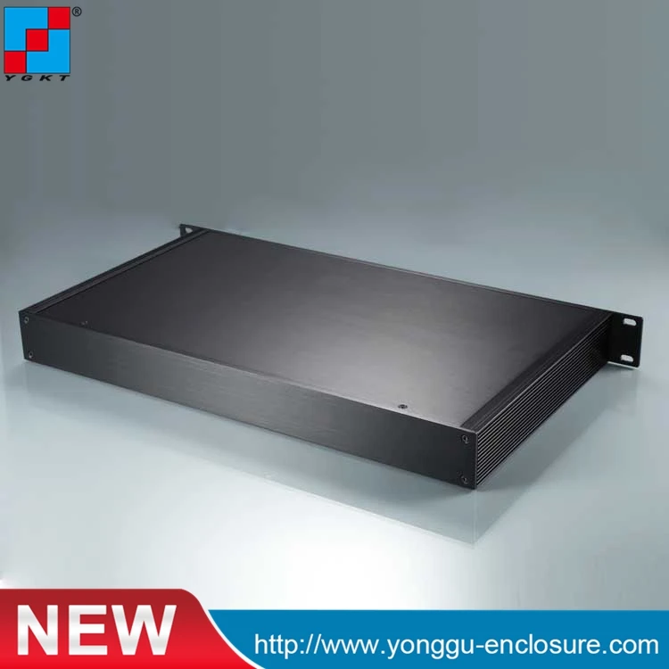 1U шасси с креплением в стойку алюминиевый корпус источника питания теплоотвод