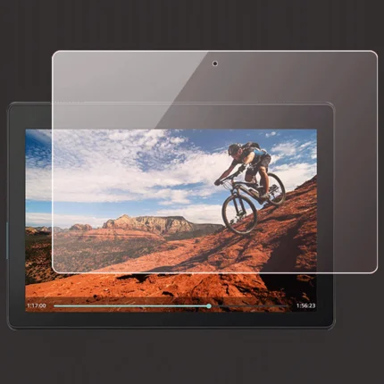 

2 X глянцевая Защитная пленка для экрана высокой яркости для Lenovo Tab P10 M10 E10 Φ 10,1 + инструменты для очистки экрана