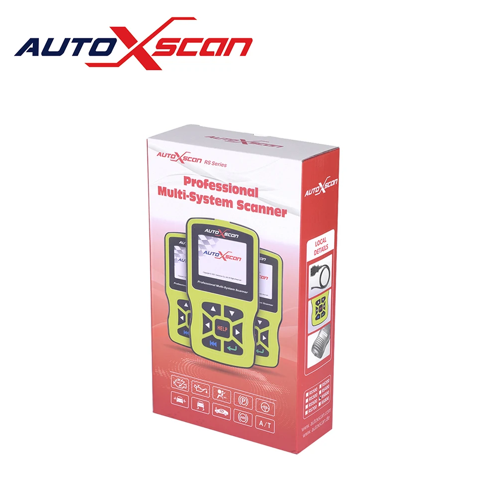 RS700 OBD2 AUTOXSCAN диагностический инструмент сканер кода для MERCEDES EOBD Авто BENZ AIRBAG SRS ABS