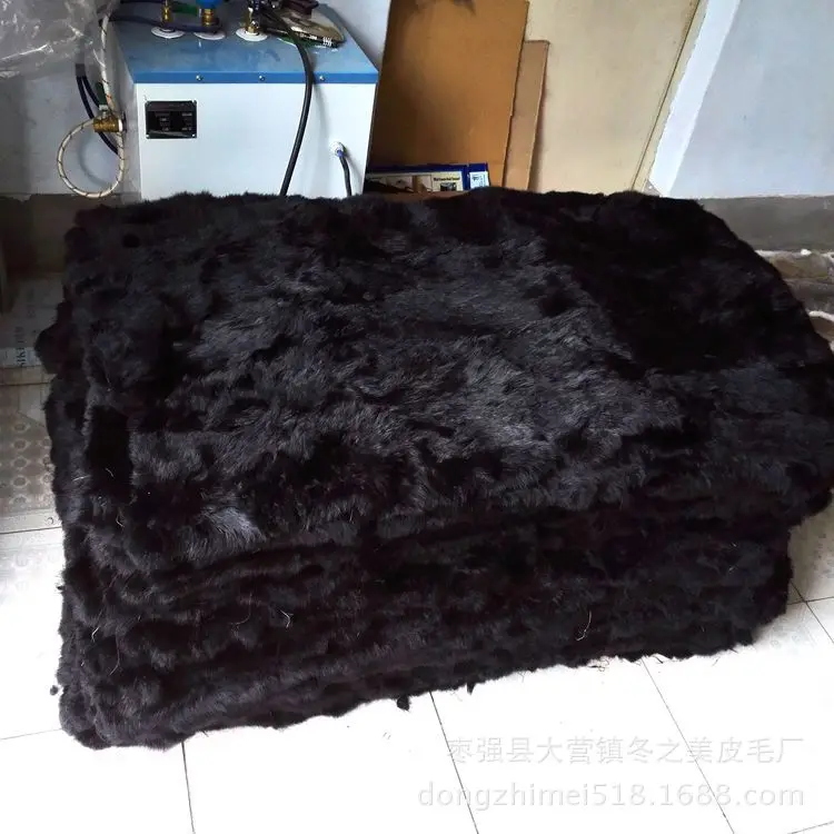 Одеяло из кроличьего меха/тарелки меха/оптовая продажа меха | Дом и сад