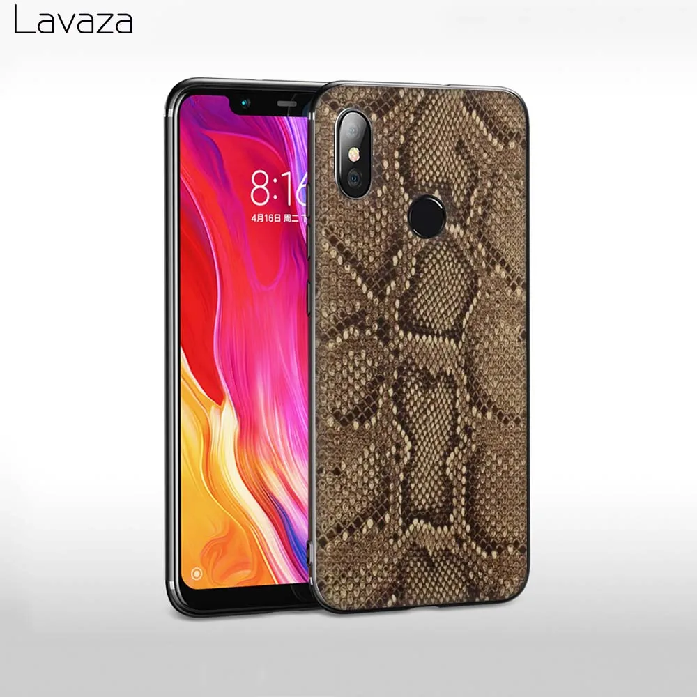 Lavaza Snake skin Soft TPU Case Cover for Xiaomi Mi 6 8 A2 Lite 9 Pro A1 Mix 2s Max 3 F1 Cases |
