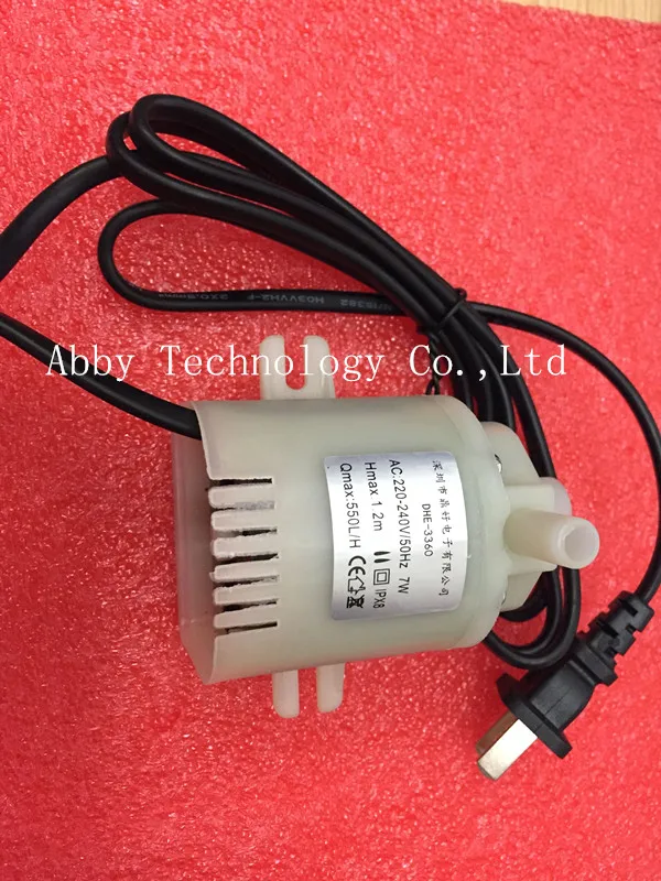 Бесплатная доставка Ультра тихий погружной насос переменного тока 220 В 7 Вт 50 Гц