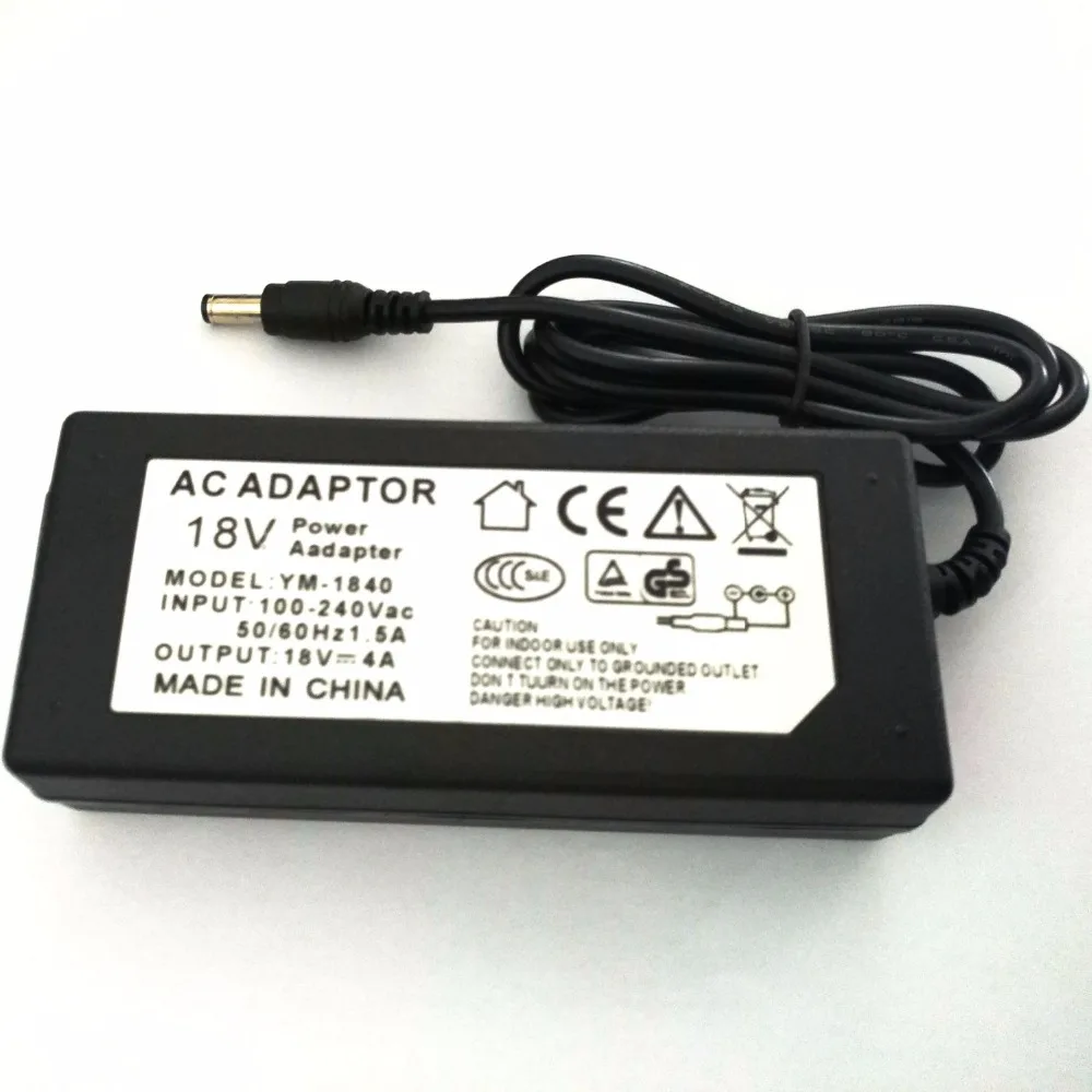 18V4A AC DC адаптер зарядное устройство для JBL Harman Kardon GO + Play 18V 3.3A 3.33A динамик