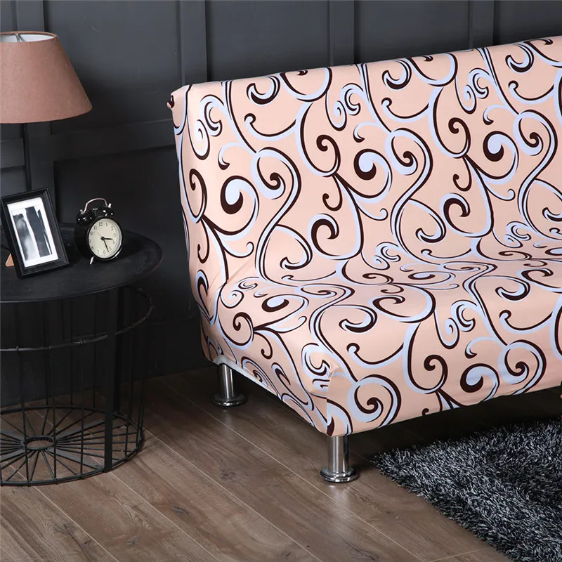 Flocking Foldable Sanding Sofa Bed Cover without Armrest Towel Universal All Covered Pillow Case For Dinning Room 165 195cm| |