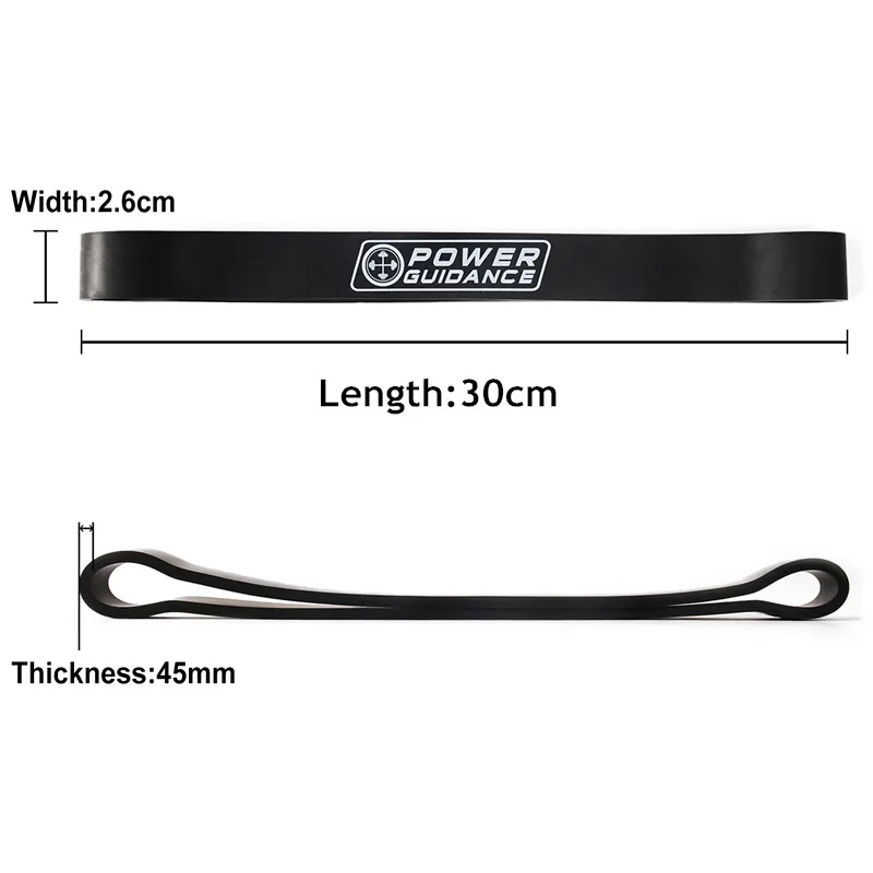 Power Guidance Mini 12 &quotPower bands Resistance Pull up Bands Latex Streching Band Loop Strap For Deadlift Hips Glute Activation | Спорт и