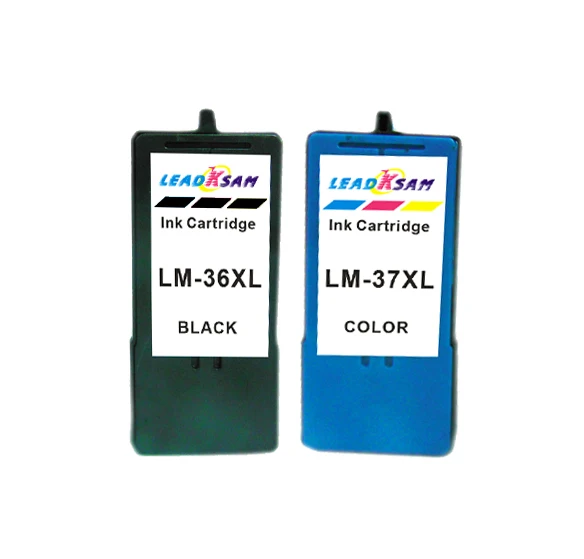 Совместимость с высокой емкостью для принтера Lexmark36 37 картриджи чернил серии 36XL