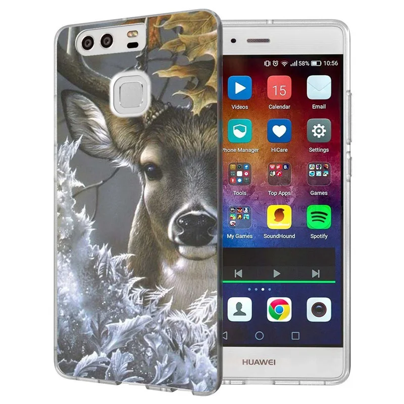 Для Huawei P9lite/P8 Lite 2016 2017 Y5 II 2 Y5ii/Y6 Compact/Honor 5A LYO-L21 Мягкий ТПУ силиконовый прозрачный