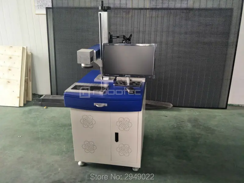 Высокоэффективная 20 Вт волоконная лазерная маркировочная машина с высокой