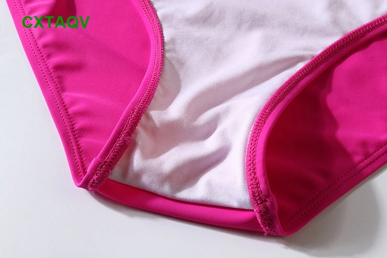 Спинки сплошной купальник плюс Размеры 3XL 4XL Купальники высокой упругой Два Купальник Пляж ванный комплект
