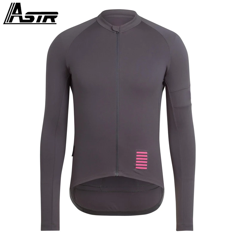 2017 AOSTER Men's Cycling Jersey Long Sleeve Breathable and Quick Dry Road Bike Jerseys Wear Bicycle Clothes Cycle Clothing | Спорт и