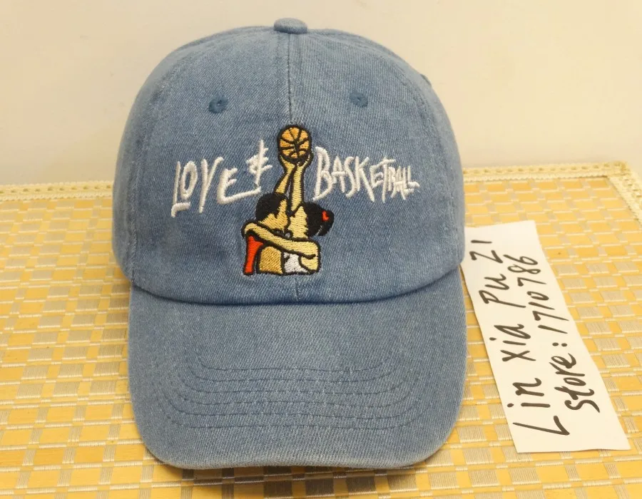 Джинсовая кепка для папы из фильма Любовь и баскетбол модная Vtg в ретро стиле