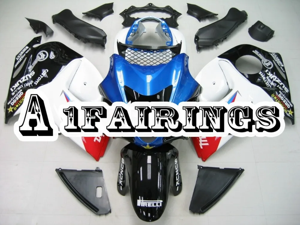 Белые синие красные панели для Suzuki 2008 2009 2010 12 13 14 15 16 GSXR1300 Hayabusa ABS инъекция 2011