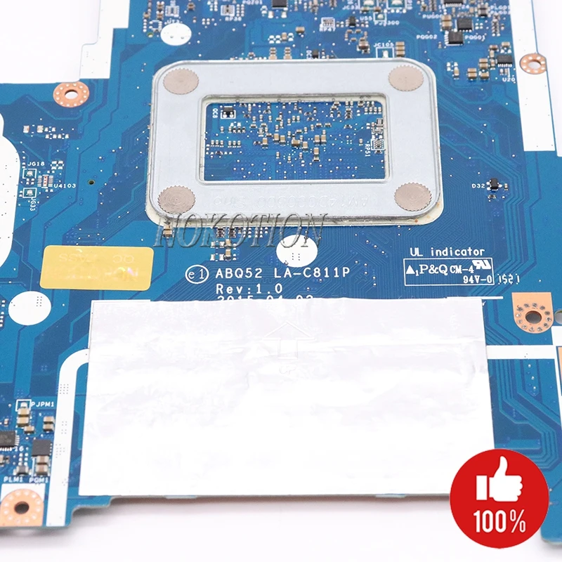 Материнская плата NOKOTION ABQ52 для ноутбуков HP материнская 15 AC DDR3 815248 501 001 815249 Полная