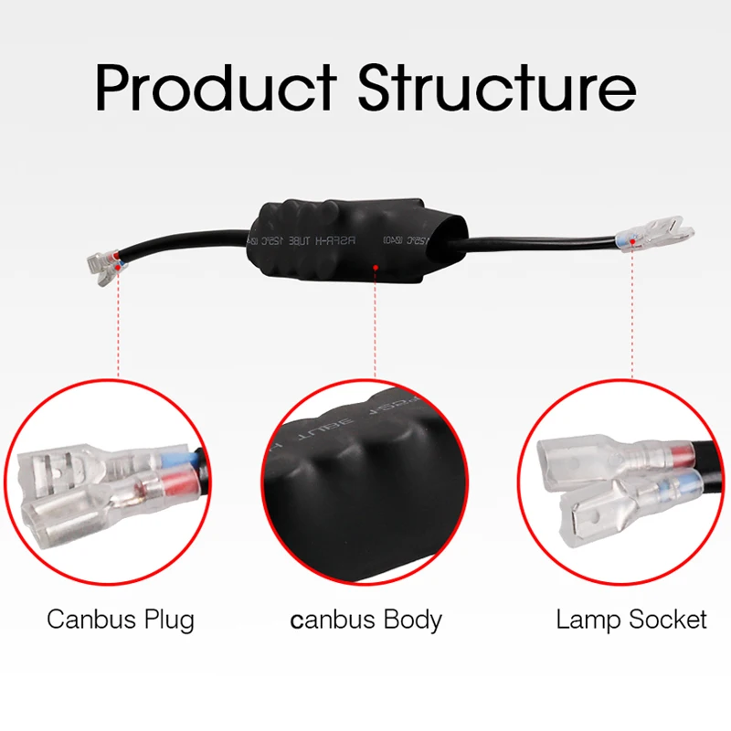 HLXG H7 светодиодный Canbus Анти Hyper мигает вспышка ошибка компенсатор H11 HB4 9006 HB3 9005