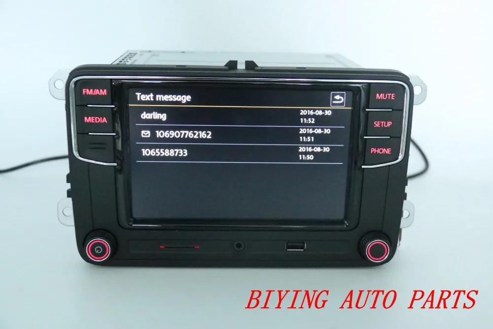 Noname RCD330 RCD330G Plus RCD510 RCN210 автомобиль 6 5 &quotMIB UI радио для Golf Jetta CC Tiguan Passat polo|radio for golf 5|mib