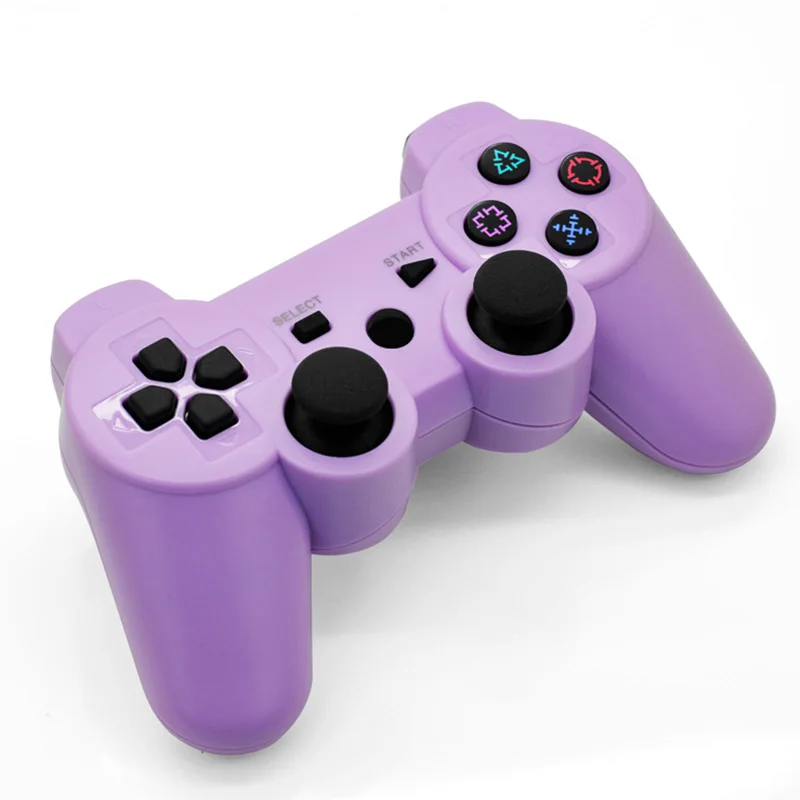 Фиолетовый Bluetooth геймпад для джойстик PS3 контроллер SIXAXIS Замена Dualshock 3 PS3 Controle Беспроводной контроллер для PlayStation3 - Цвет: Фиолетовый