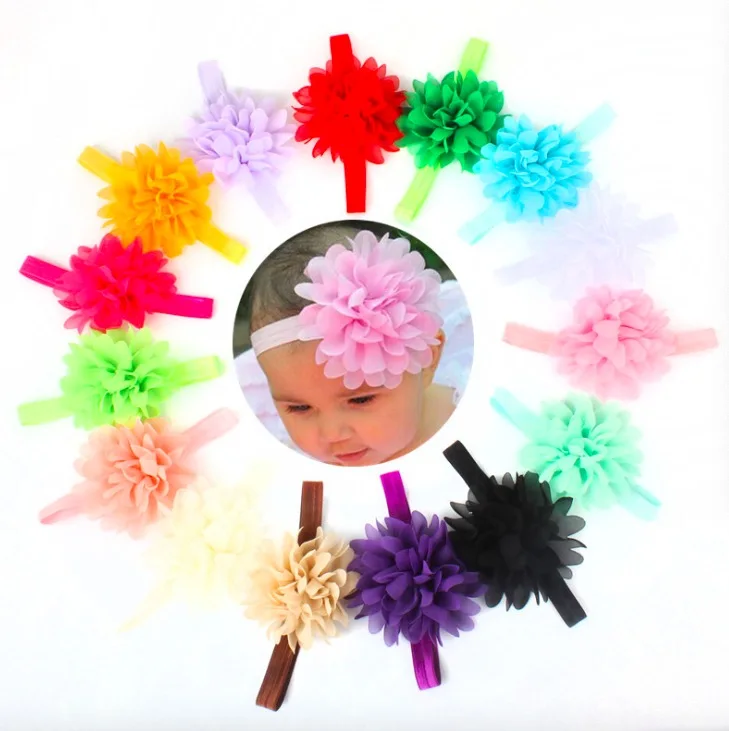 Лидер продаж эластичная повязка для волос маленьких девочек детская одежда на