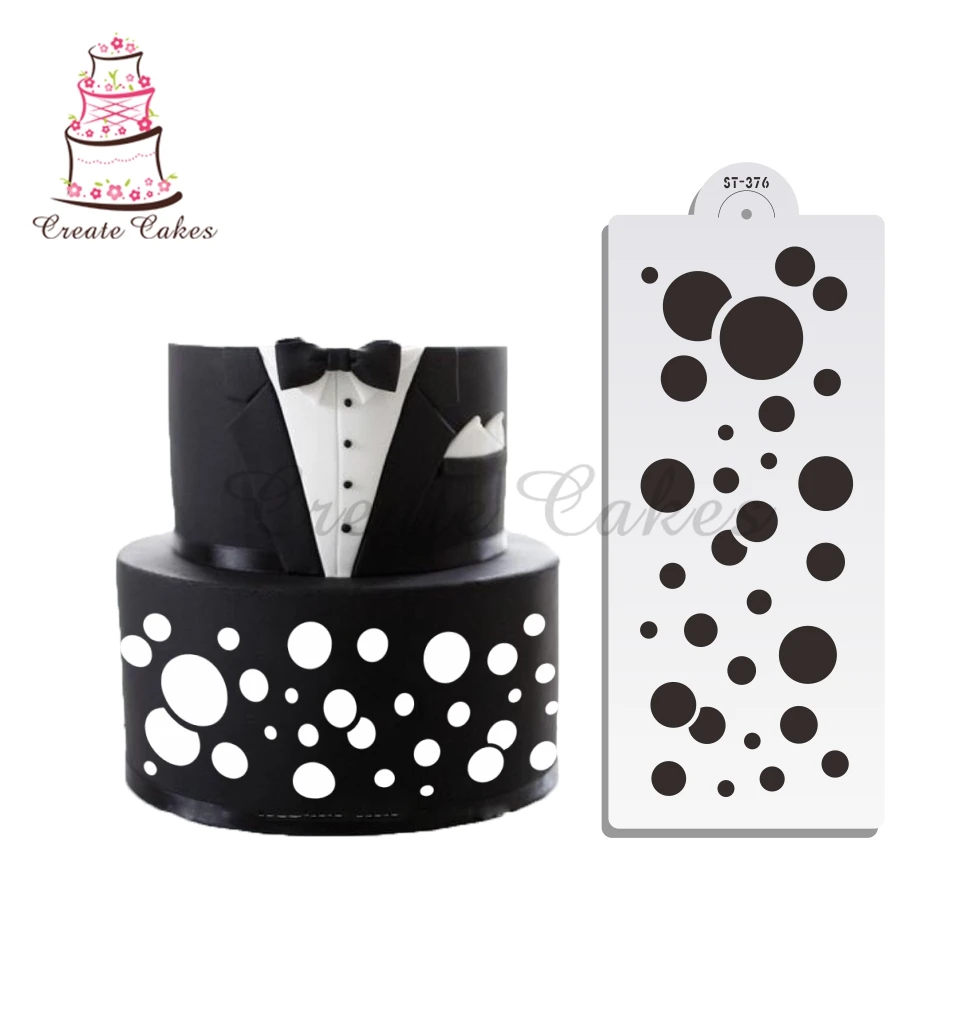Декоративный трафарет для торта пластиковые трафареты шаблон помадка формочка