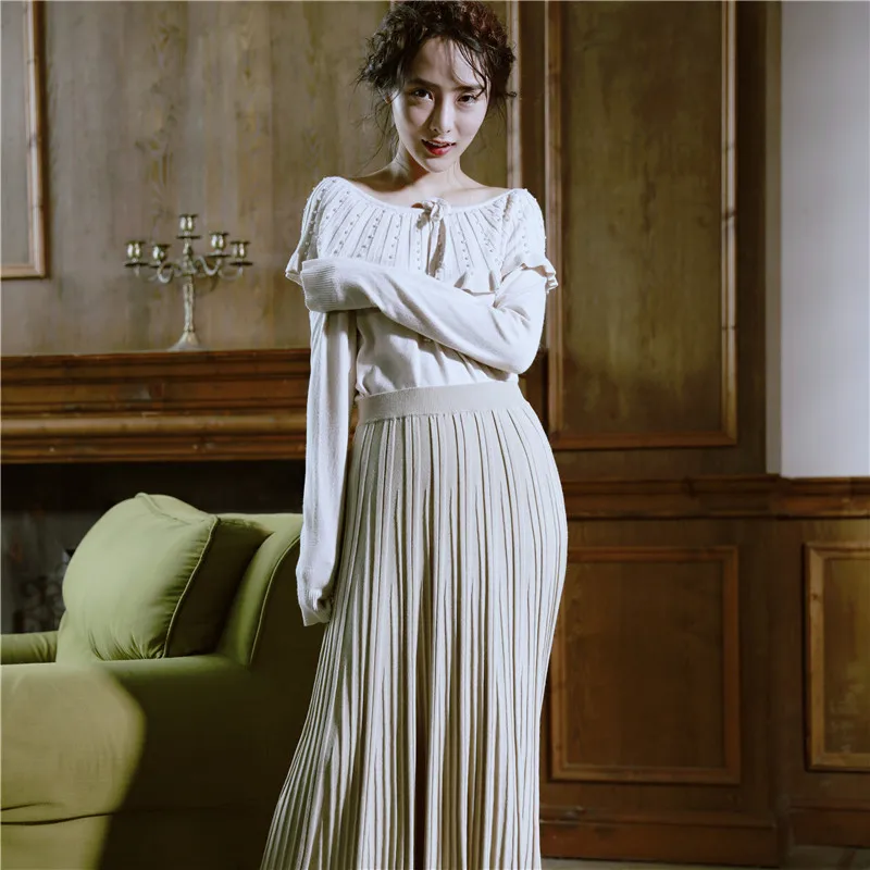 Женская трикотажная облегающая юбка LYNETTE'S в китайском стиле | одежда