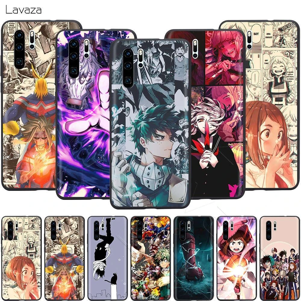 Чехол Lavaza My Hero Boku No Academy Deku Bakugou для huawei mate Y7 Y9 P8 P9 P10 P20 P30 Lite Pro P Smart Mini