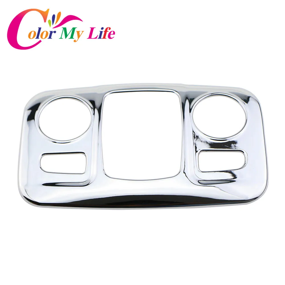 Лампа для чтения автомобиля Color My Life ABS Chrome чехол с блестками наклейка Peugeot 2008 2014 2017