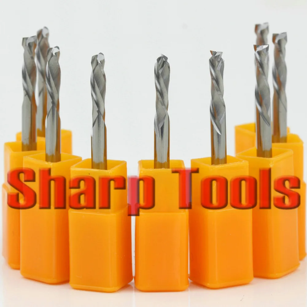 Концевая фреза с двумя канавками 3 175 мм 1 шт.