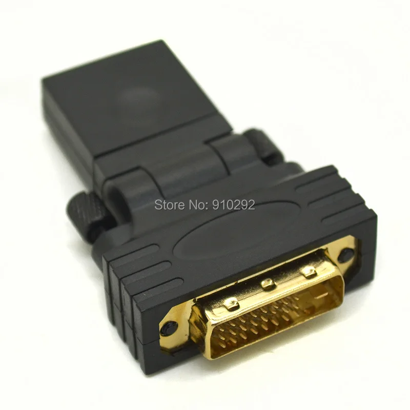 HDMI Женский DVI D 24 + 1 мужской золотой переходник разъем HDMI/DVI преобразователь вилку