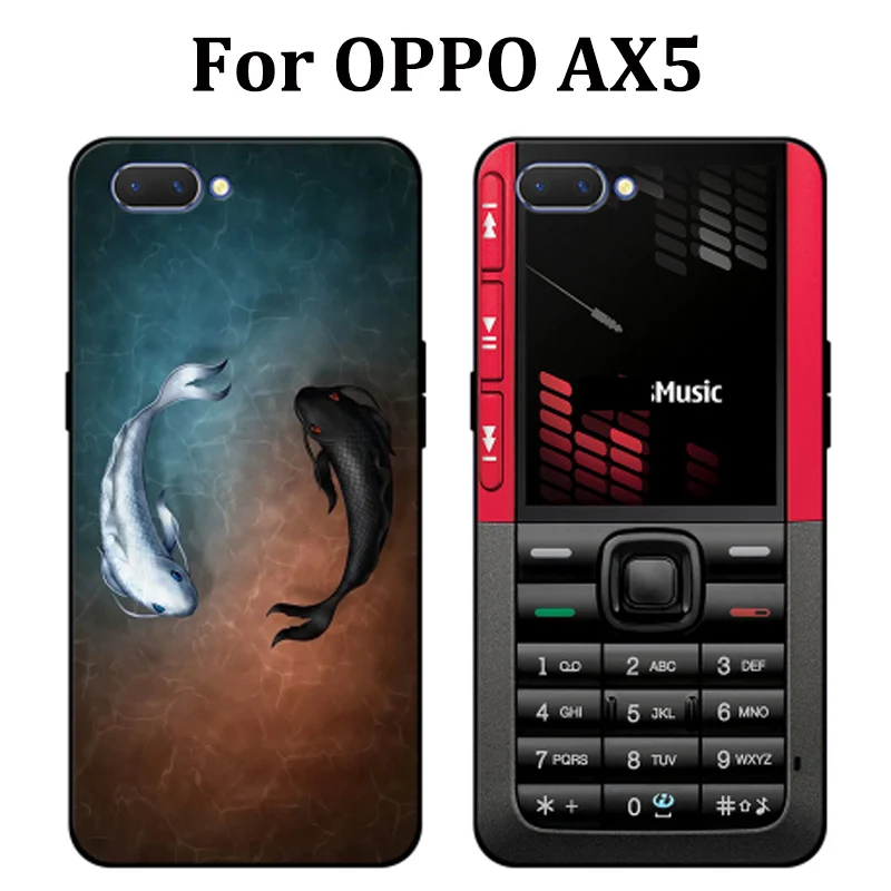 6 2 дюйма для OPPO AX5 чехол милый мультяшный мягкий телефона OPPOAX5 защитный A X5 fundas capas AX
