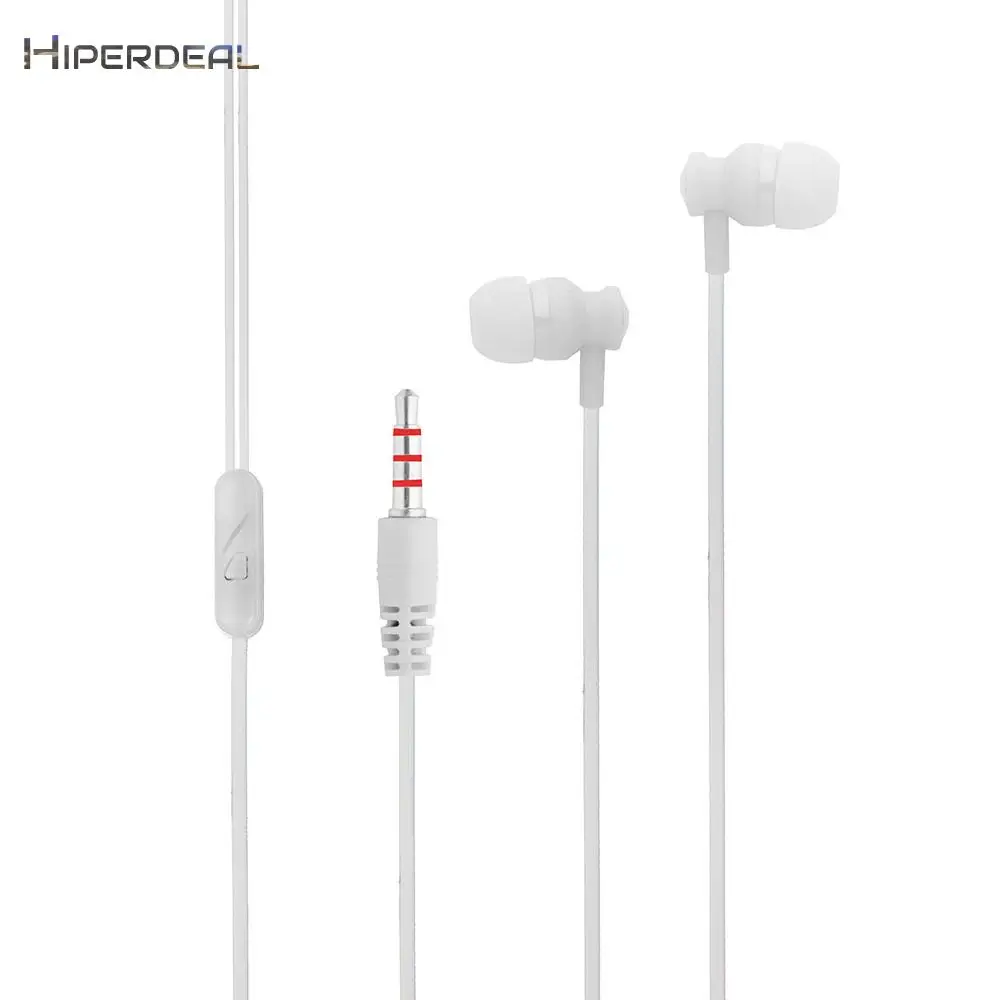 HIPERDEAL Универсальный In Ear3.5mm стерео наушники гарнитура с микрофоном для сотового