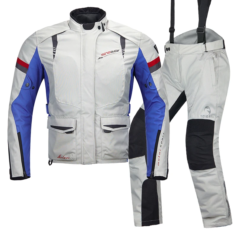 Женские мотоциклетные гоночные куртки MOTOBOY женские защитные брюки для