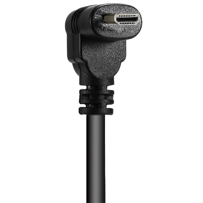 30 см Micro-HDMI под прямым углом папа-HDMI папа(90 градусов)-Поддержка 4k