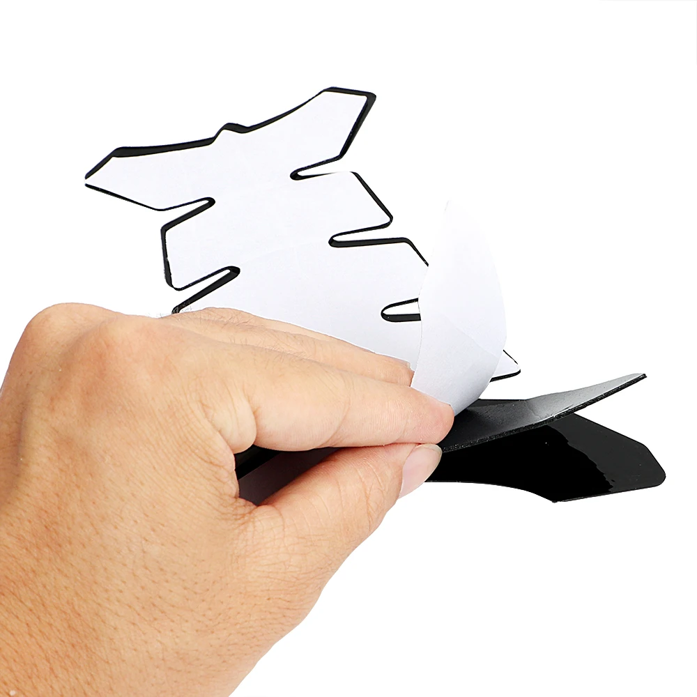 Наклейка на мотоцикл протектор бака резиновые Смешные декоративные наклейки