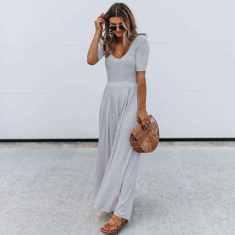 Женские комбинезоны свободного кроя удобные хлопковые боди элегантные летние