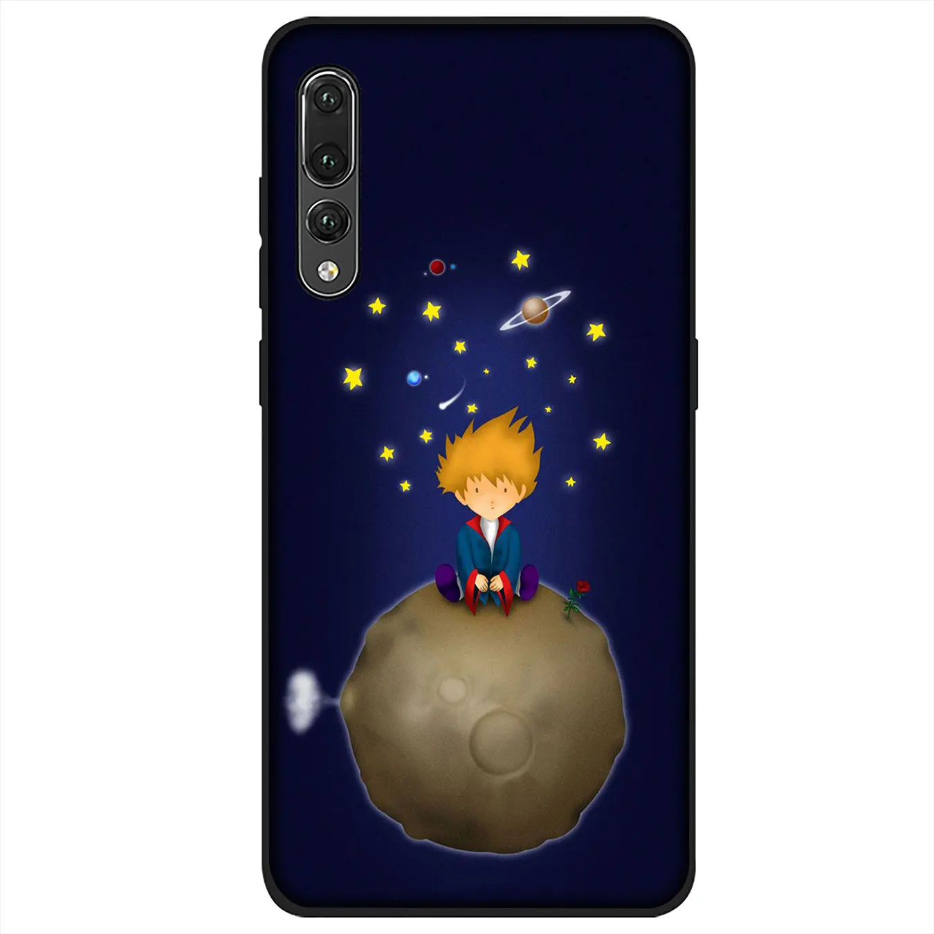 Мягкий силиконовый чехол YIMAOC The Little Prince для Huawei P30 P20 Pro P10 P9 Lite Mini 2017 2016 черный P Smart Z