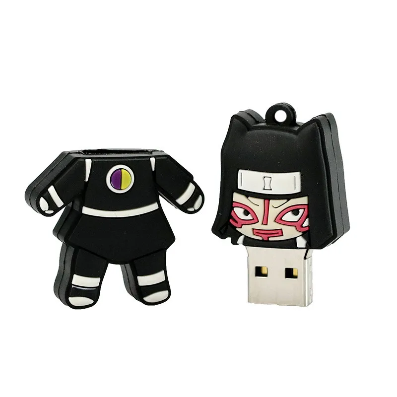 Наруто USB флеш-накопитель мультяшный флеш-накопитель 4 ГБ 8 ГБ 16 ГБ 32 ГБ ниндзя Usb флеш-накопитель подарки мини uzumaki Naruto Gaara память
