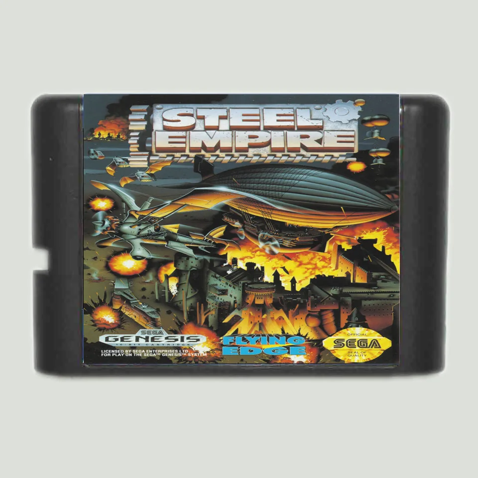 Стальная Империя 16 бит MD игровая карта для Sega Mega Drive Genesis|Картриджи| |