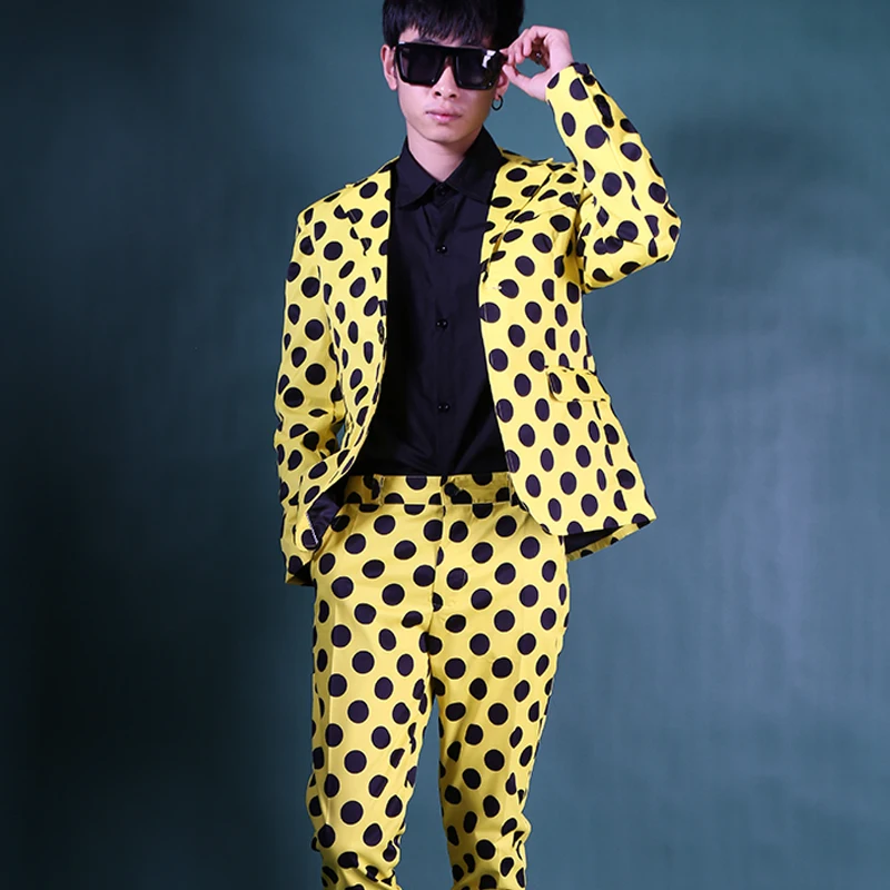 Мужские костюмы из 2 предметов комплект (пиджак + брюки) Мужская Уличная мода на