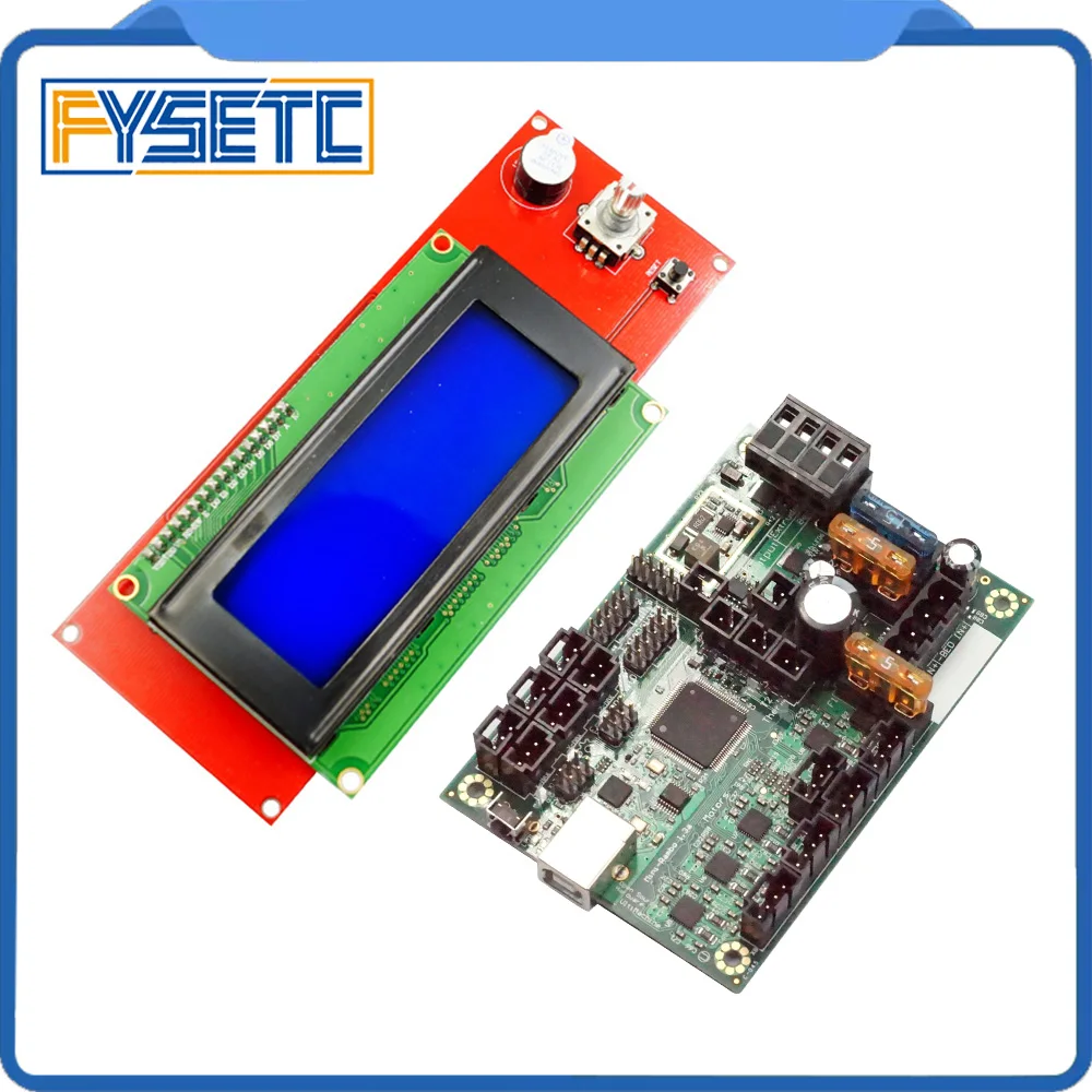 Клон Prap Prusa i3 Ramps 1 4 2004 LCD с Mini Rambo 1.3A материнская плата для 3D принтера MK2 разработано