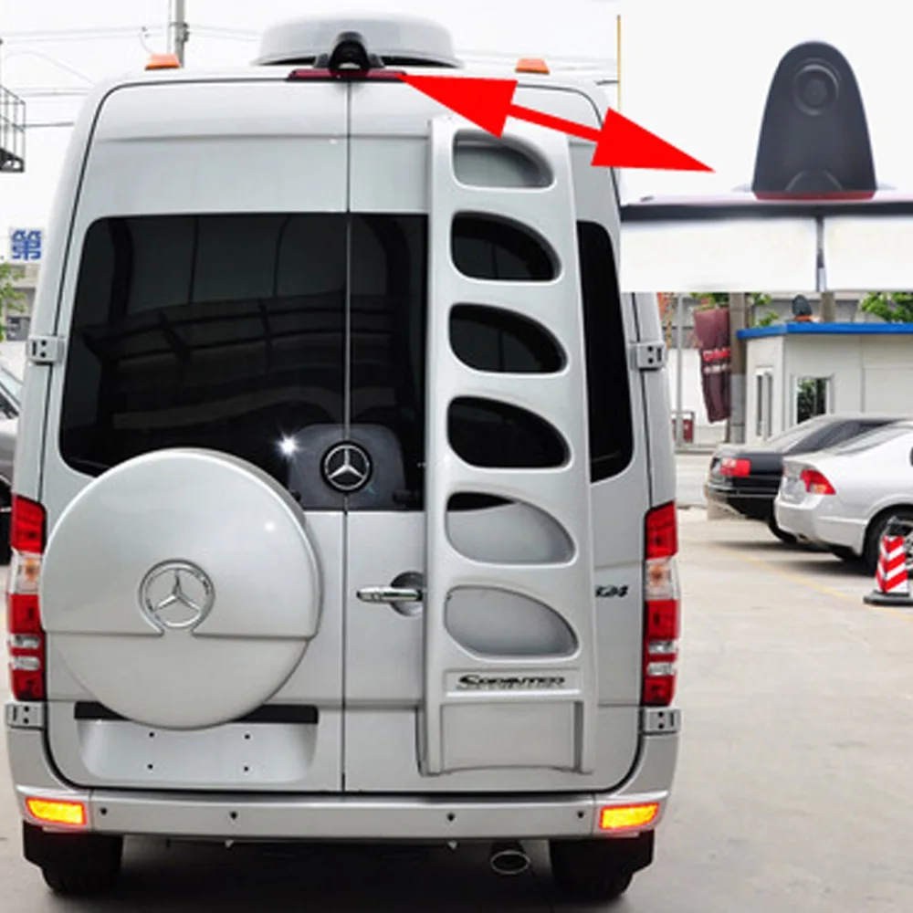 Камера заднего вида на крышу автомобиля для Benz Sprinter Vito Truck Van Ford Tourneo Transit Isuzu D Max